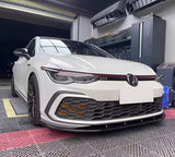 Front bumper splitter blade for VW GOLF 8 (2020 to 2025)
