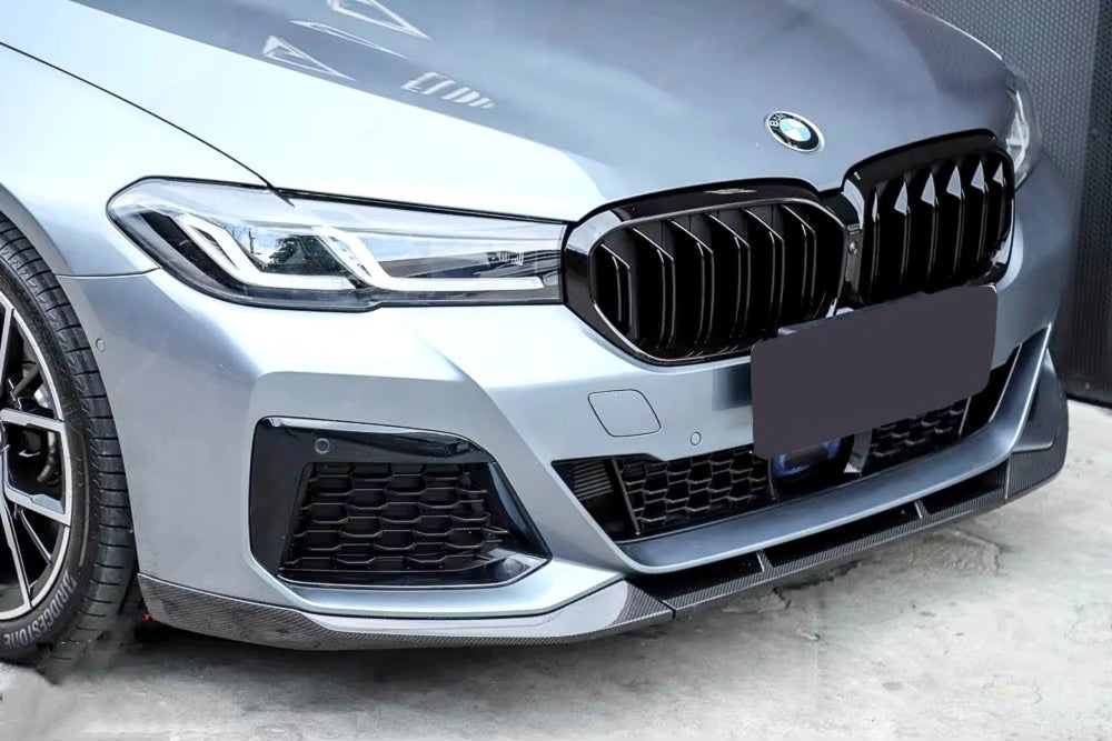 Lame avant de pare-choc avant splitter pour BMW Série 5 G30 (2018 à 2023)