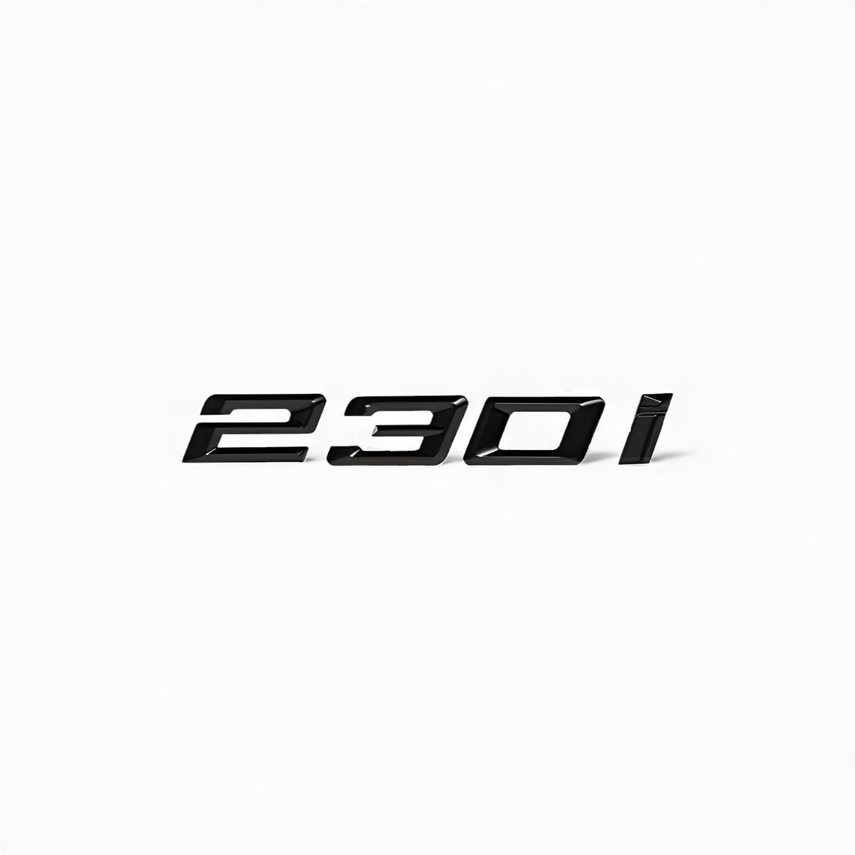 Logo de coffre noir Badge de Motorisation BMW Série 2 F22 218i 220i 225i 228i 230i 218d 220d 225d