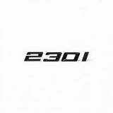 Logo de coffre noir Badge de Motorisation BMW Série 2 F22 218i 220i 225i 228i 230i 218d 220d 225d