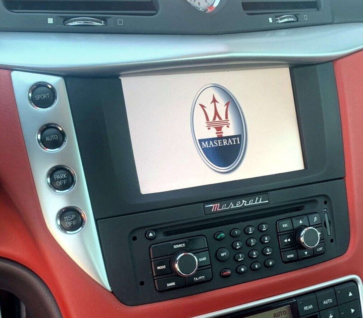 Réfection Boutons Collants de Console Centrale pour Maserati GranTurismo / GranCabrio (2007-2019)
