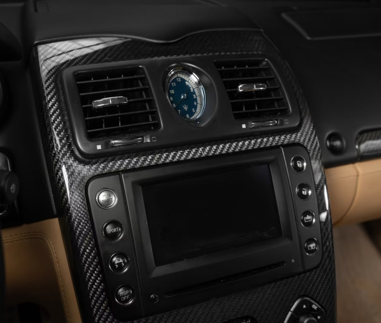 Réfection Boutons Collants de Console Centrale pour Maserati Quattroporte V (2003-2012)