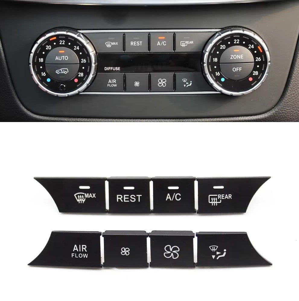 Boutons de climatisation pour Mercedes-Benz GLE W166 et GLE Coupé W292