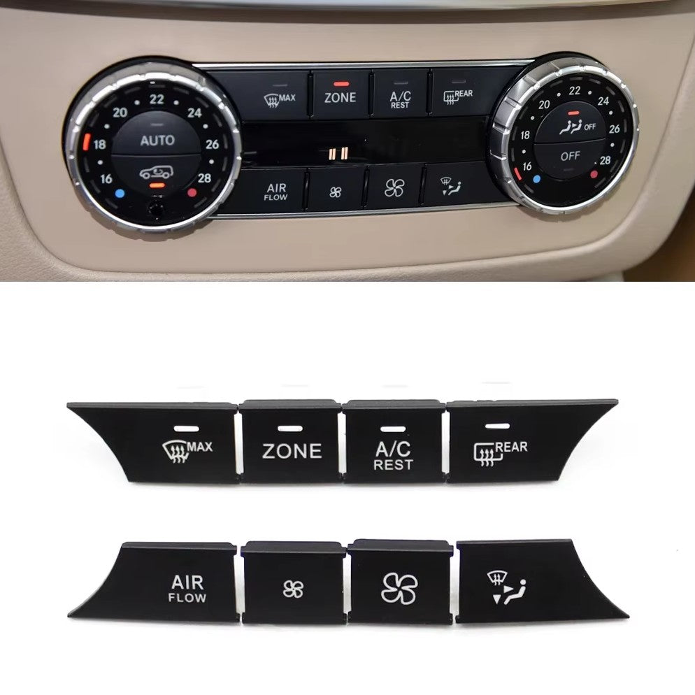 Boutons de climatisation pour Mercedes-Benz GLE W166 et GLE Coupé W292