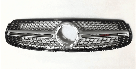 Argent / Après restylage (2019 à 2022) / AMG Line Calandre Diamant pour Mercedes GLC W253 (2015 à 2022)