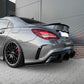Mercedes CLA 45 AMG C117 restylée Diffuseur pare-choc arrière type AMG pour Mercedes CLA 45 AMG Facelift (2016 à 2018)