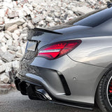 Mercedes CLA 45 AMG C117 restylée Diffuseur pare-choc arrière type AMG pour Mercedes CLA 45 AMG Facelift (2016 à 2018)