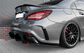 Mercedes CLA 45 AMG C117 restylée Diffuseur pare-choc arrière type AMG pour Mercedes CLA 45 AMG Facelift (2016 à 2018)