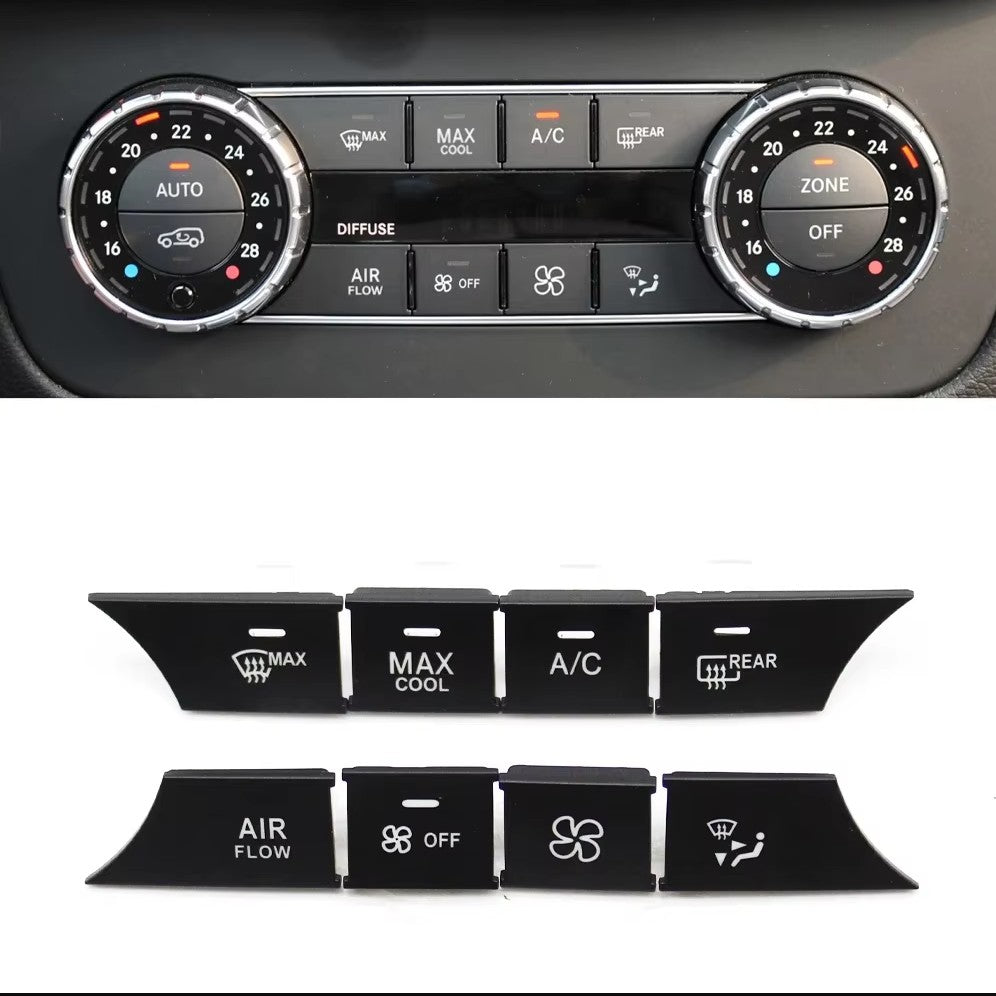 Boutons de climatisation pour Mercedes-Benz GLE W166 et GLE Coupé W292