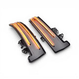 Dynamic LED Scrolling Wing Mirror Turn Signals for Mercedes CLA C117 - 2013 to 2018