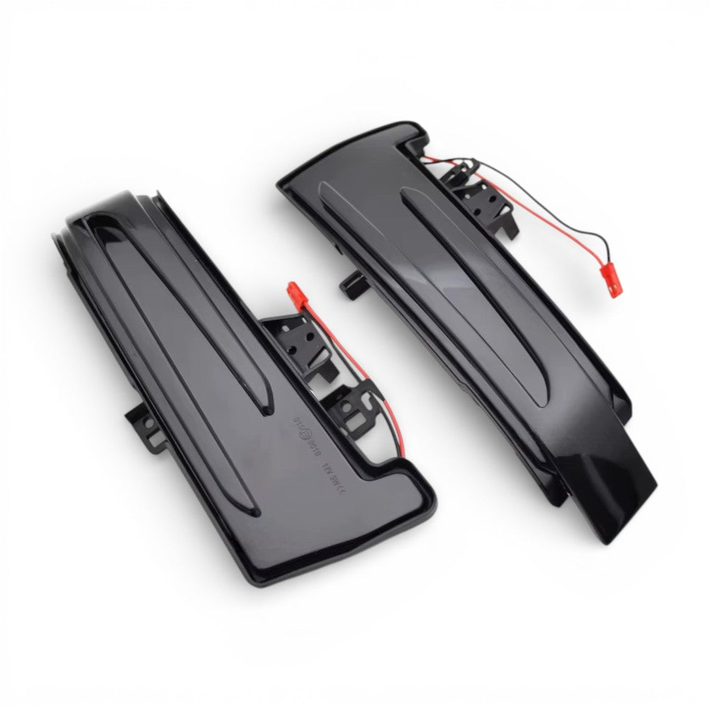 Dynamic LED Scrolling Wing Mirror Turn Signals for Mercedes CLA C117 - 2013 to 2018