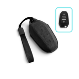 Coque de Clé Peugeot Alcantara – Housse de Protection pour Télécommande Peugeot 208 2008 308 3008 5008