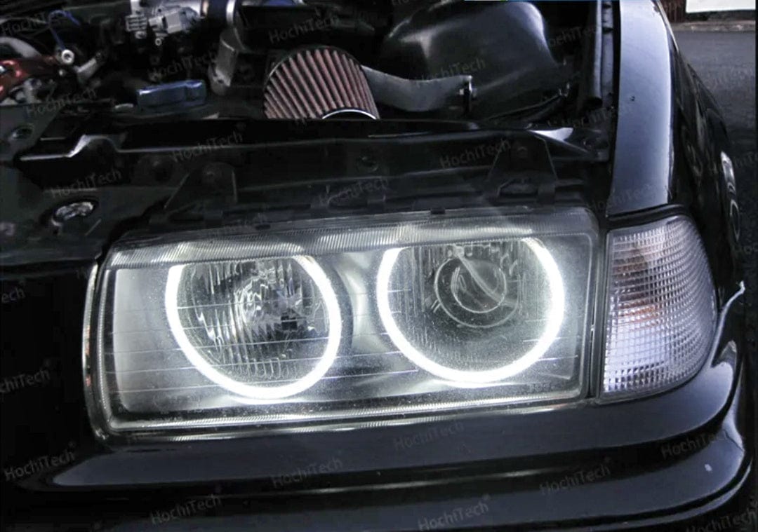 Acheter Switchback coton lumière LED Angel Eye double blanc ambre pour BMW  E36 série 3 avec phares Euro
