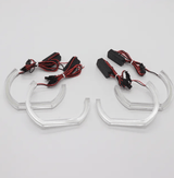 Phares Angel Eyes DTM Anneaux LED pour BMW Série 3 Berline E90 (2005 à 2012)