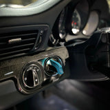 Insert de clé peint pour clé mains libres Porsche