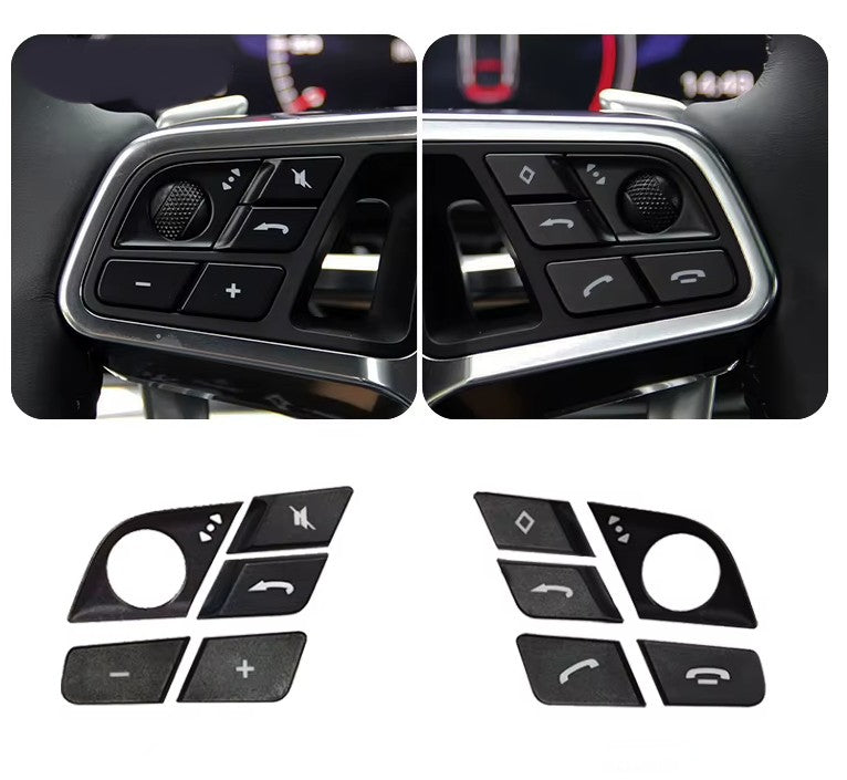 Boutons de volant de rechange pour Porsche Cayenne 9YA / 9YB