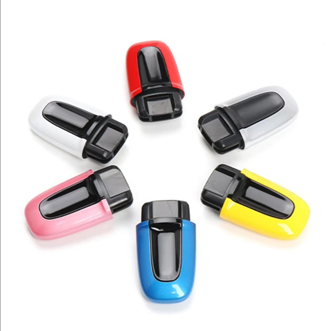 Insert de clé peint pour clé mains libres Porsche