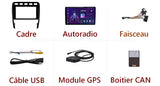 Autoradio Carplay AndroidAuto pour Porsche Cayenne 955 - 2002 à 2010