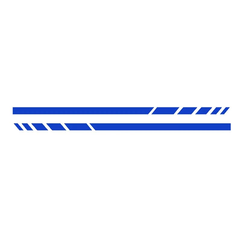 Reflective blue 2X Edition 1 Styling 8.8" Side Stripes Sticker Rearview Mirror Vinyl Decal For Mercedes Benz W204 W205 W176 A45 W213 C63 AMG
