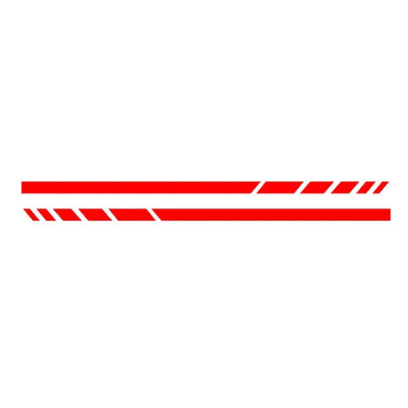 Reflective red 2X Edition 1 Styling 8.8" Side Stripes Sticker Rearview Mirror Vinyl Decal For Mercedes Benz W204 W205 W176 A45 W213 C63 AMG