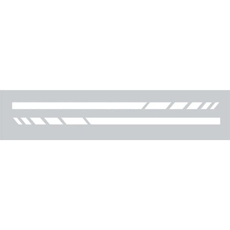 Reflective white 2X Edition 1 Styling 8.8" Side Stripes Sticker Rearview Mirror Vinyl Decal For Mercedes Benz W204 W205 W176 A45 W213 C63 AMG