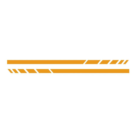 Reflective yellow 2X Edition 1 Styling 8.8" Side Stripes Sticker Rearview Mirror Vinyl Decal For Mercedes Benz W204 W205 W176 A45 W213 C63 AMG
