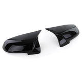 Coques de rétroviseurs type M Performance noires brillantes pour BMW Série 5 F10 (2010 - 2017)