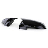 Coques de rétroviseurs type M Performance noires brillantes pour BMW Série 5 F10 (2010 - 2017)