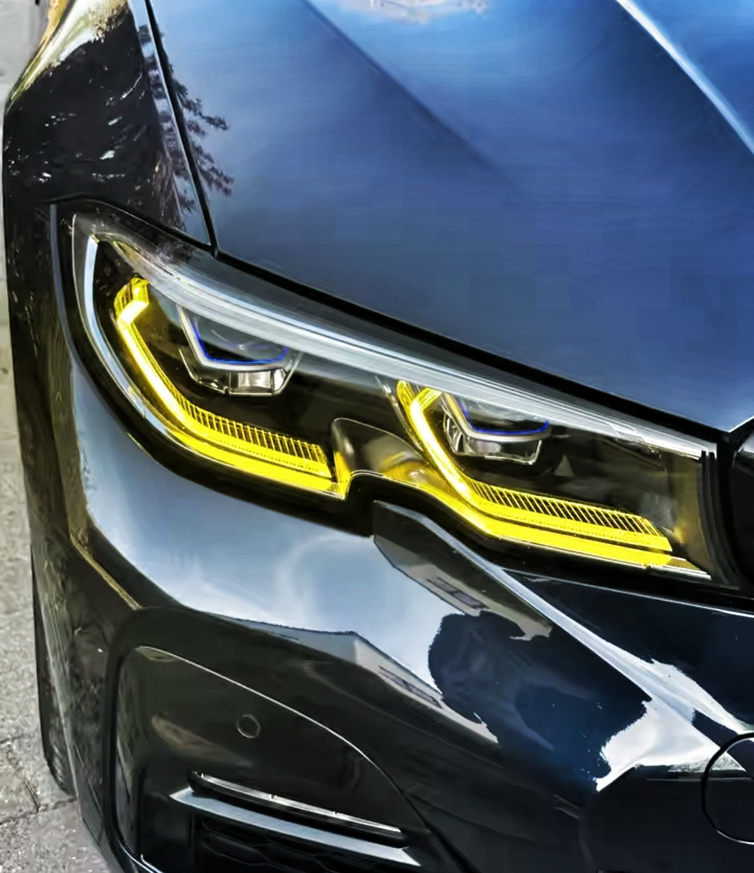Kit Angel Eyes CSL Jaune pour BMW Série 3 G20 / M3 G80 (2019 à 2023)