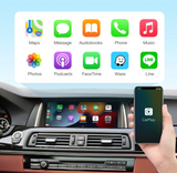 Boîtier Autoradio Android Auto et Apple CarPlay pour BMW X5 F15 NBT (2014 à 2020)