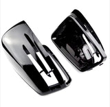 Coques de rétroviseurs noires brillantes pour Mercedes Classe A W176 (2012 - 2018)