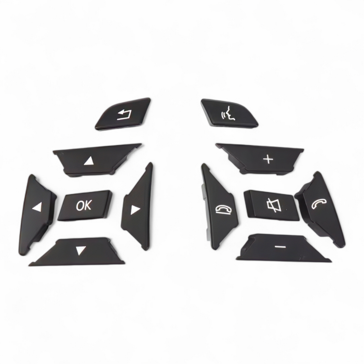 Set de Boutons de Volant multifonction de remplacement pour Mercedes GL X166  - 2012 à 2015