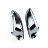 Coques de rétroviseurs Argent Mat Chrome pour Audi A4 B8 (2008 - 2015)