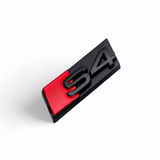 Logo noir de calandre AUDI S4 Badge Look Black Edition