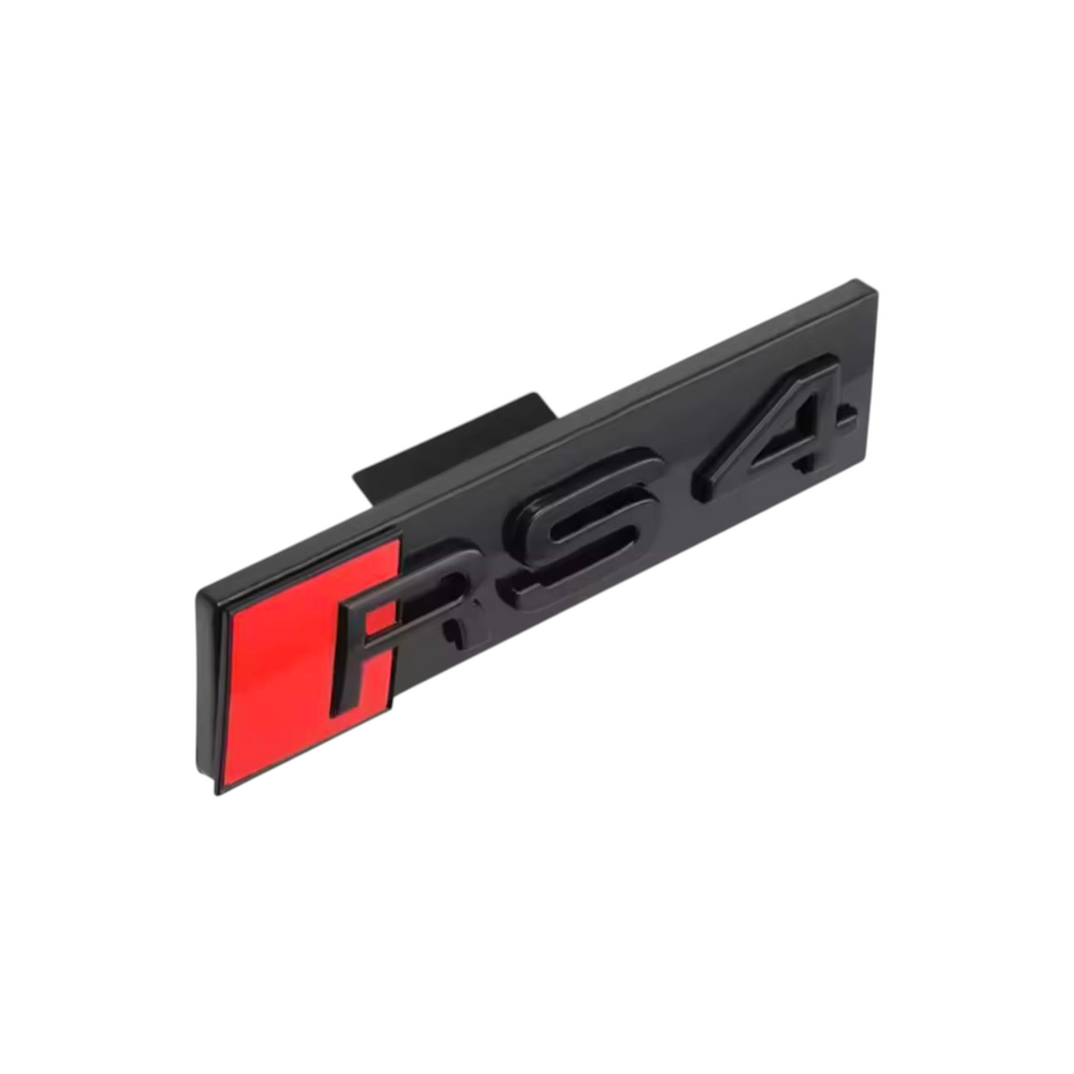 Logo de calandre noir Badge AUDI RS4 look Black Edition