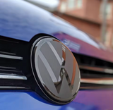 Emblèmes avant et arrière noirs logos VW POLO 6 (2017 à 2022)