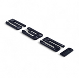 Badges Logos de coffre Noirs BMW Série 5 520d 525d 530d 535d 528i 535i E39 E60 F10