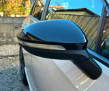 Coques de rétroviseurs noires brillantes pour VW Golf 8 (2020 - Aujourd'hui)