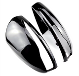 Coques de rétroviseurs noires brillantes pour Mercedes GLC W253 (2015 - 2022)