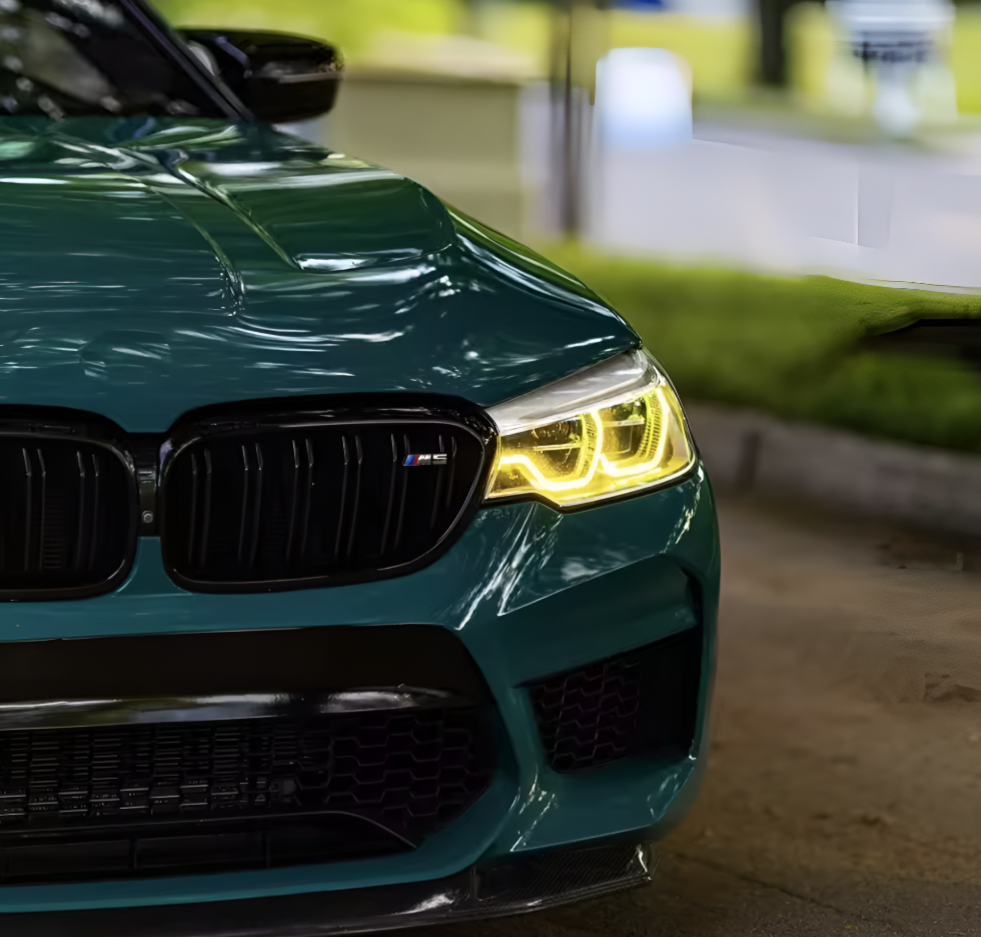 Kit Angel Eyes CSL Jaune pour BMW Série 5 G30 avant restylage (2016 à 2020)