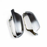 Coques de rétroviseurs Argent Mat Chrome pour Audi A4 B8 (2008 - 2015)
