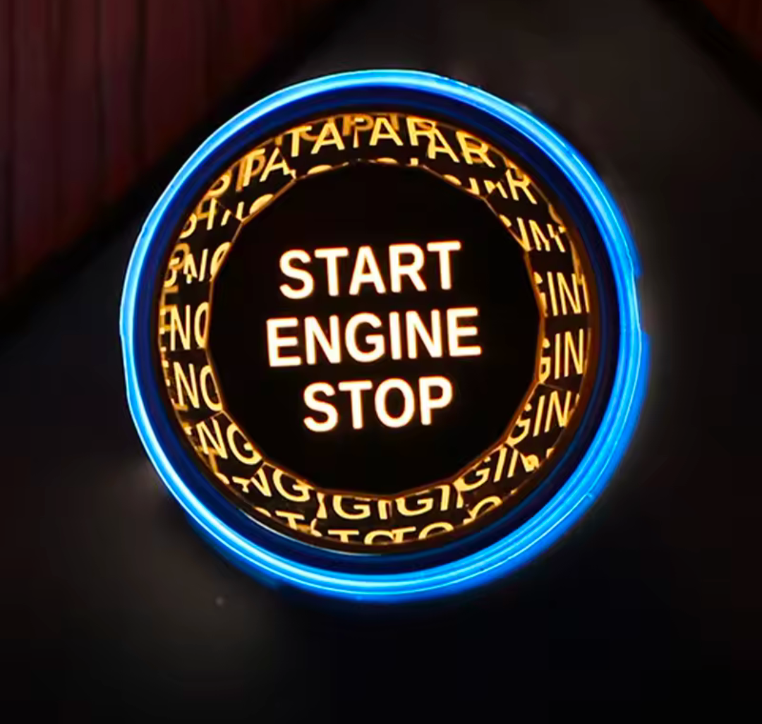 Bouton de démarrage Start/Stop Cristal pour BMW Série 7 F01 (2008 à 2015)