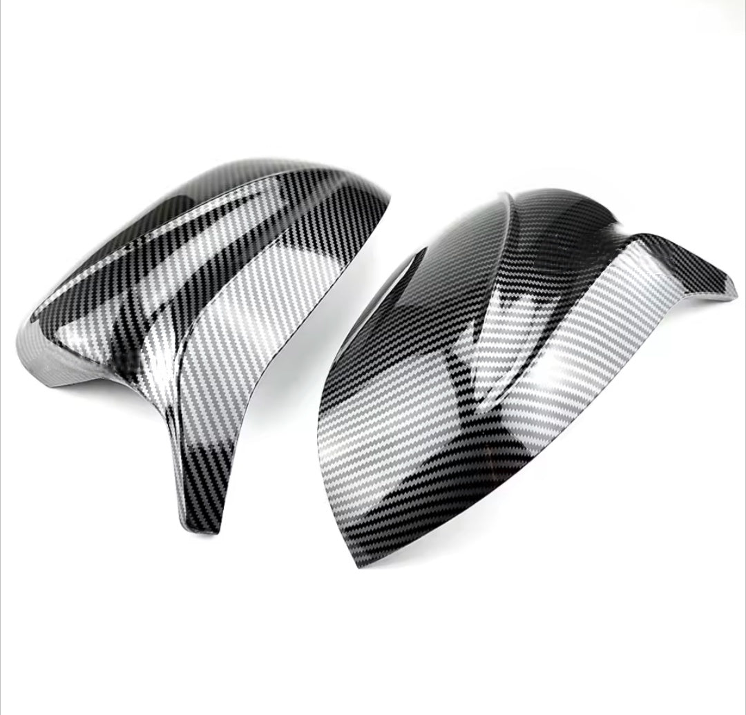 Coques de rétroviseurs type M Performance look carbone pour BMW X3 F25 (2010 - 2017)