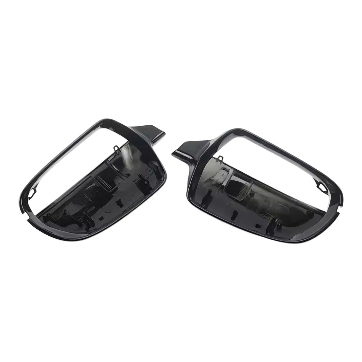 Coques de rétroviseurs noires brillantes pour Audi A3 8P (2008 à 2013)