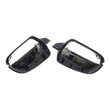 Coques de rétroviseurs noires brillantes pour Audi A3 8P (2008 à 2013)