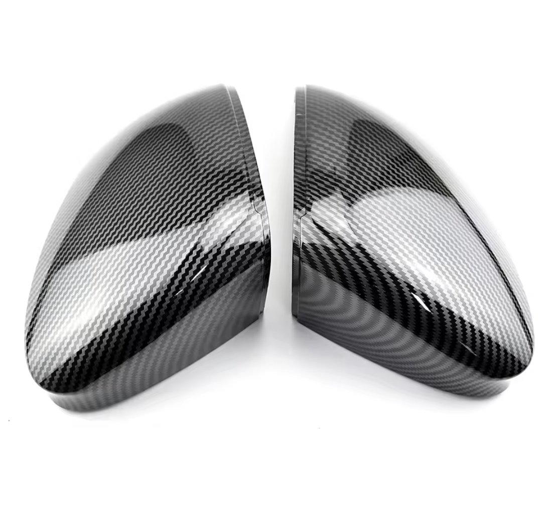 Coques de rétroviseurs finition carbone pour VW Golf 8 (2019 - Aujourd'hui)