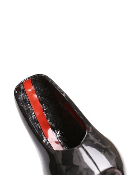 Pommeau sélecteur levier de vitesse PDK en fibre de carbone pour Porsche Boxster 981 - 2013 à 2016