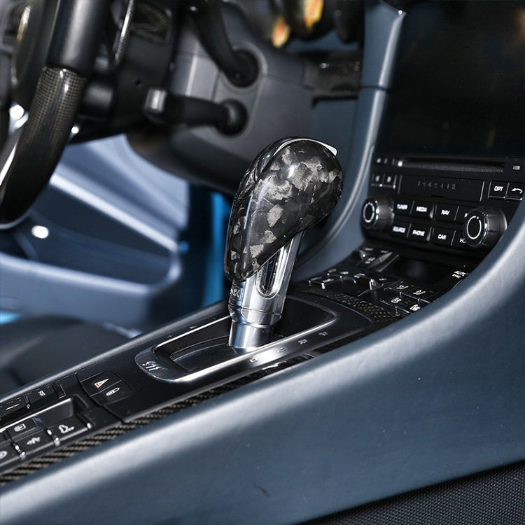 Pommeau sélecteur levier de vitesse PDK en fibre de carbone pour Porsche Boxster 981 - 2013 à 2016