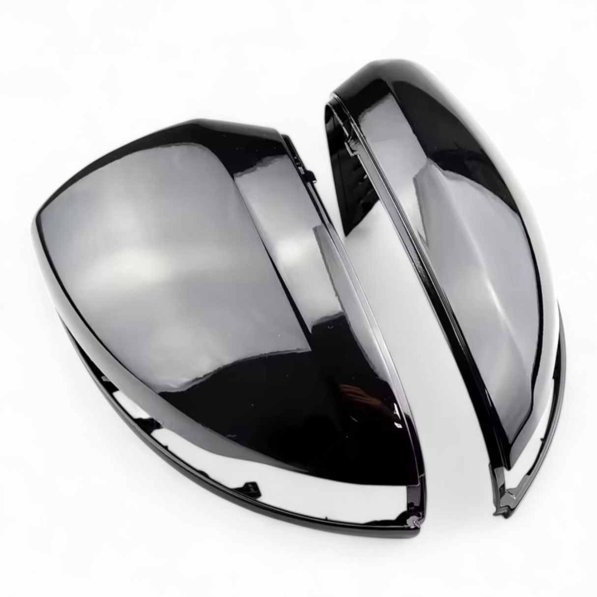 Coques de rétroviseurs noires brillantes pour Mercedes Classe E W213 (2016 - 2021)
