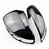 Coques de rétroviseurs noires brillantes pour Mercedes Classe E W213 (2016 - 2021)